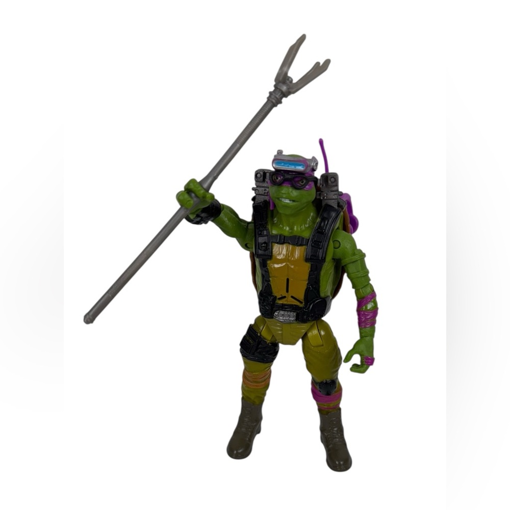 2015 Teenage Mutant Ninja Turtles Out Of The Shadows Figure Donatello Tested.